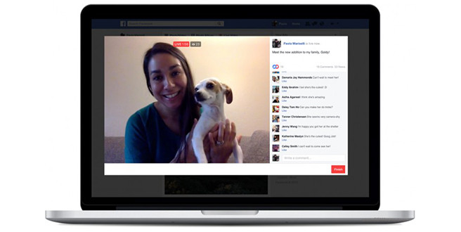 Facebook Live теперь позволяет совершать видеотрансляции с компьютера фото