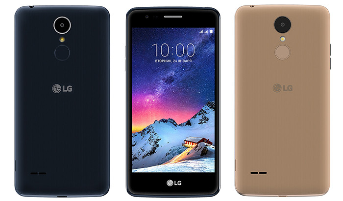 До российского рынка добрался бюджетный смартфон LG K8 (2017) фото