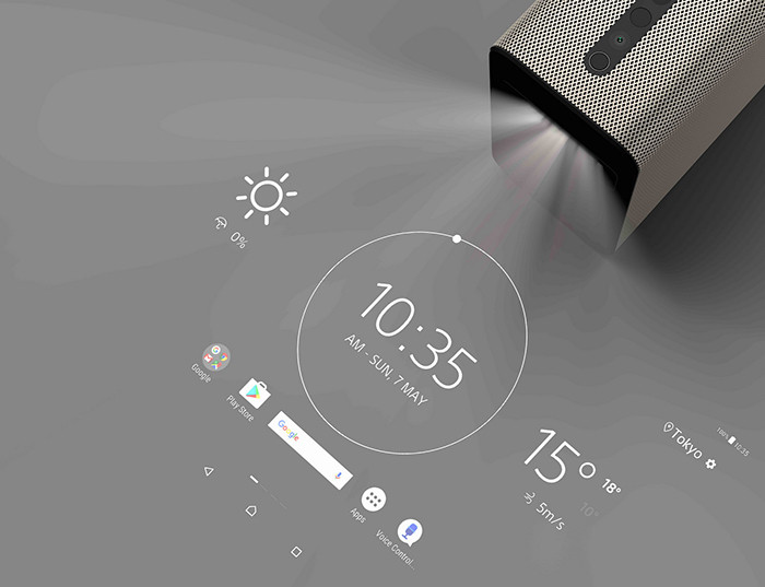 MWC 2017. Android-проектор Sony Xperia Touch превращает столы и стены в сенсорные экраны фото