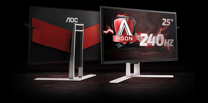 AOC представляет геймерский монитор Agon AG251FZ с частотой развертки 240 Гц фото
