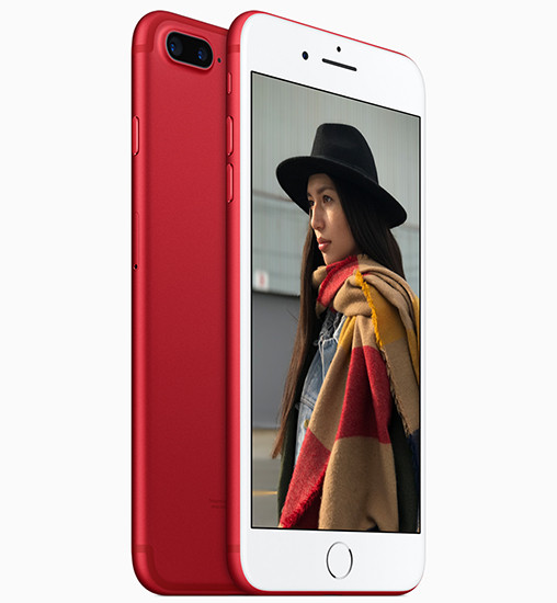 Apple анонсировала красные версии iPhone 7 и 7 Plus фото