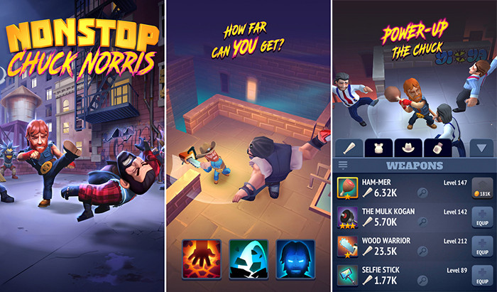 Чаку Норрису посвятили игру для iOS и Android фото