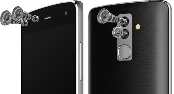 Смартфон Alcatel Flash получил четыре камеры и 10-ядерный чипсет фото