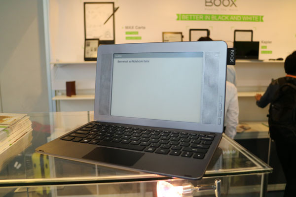Раскрыты подробности о первом в мире ноутбуке с экраном E Ink картинка Onyx Boox Typewriter