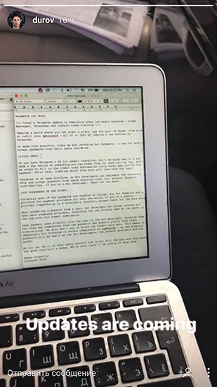 В Telegram появятся видеозвонки и система денежных переводов фото