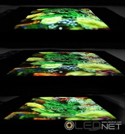 растягивающийся дисплей SAMSUNG AMOLED