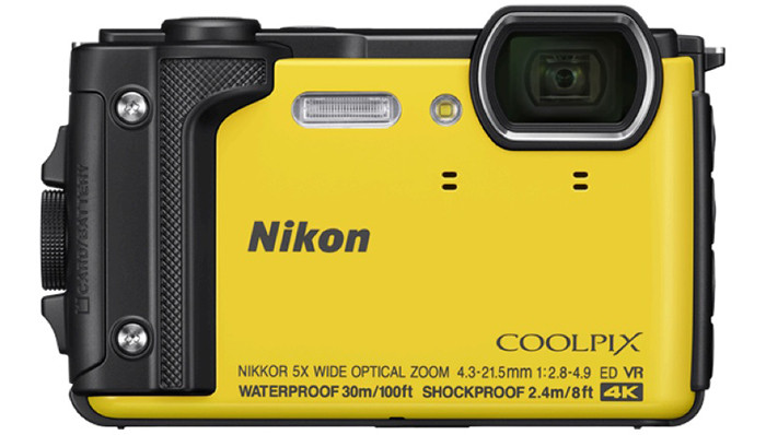 Камера Nikon CoolPix W300 умеет снимать 4K-видео под водой