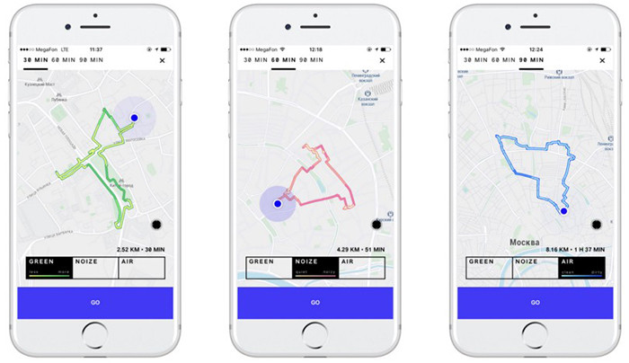 Выпущено приложение для приятных прогулок по Москве