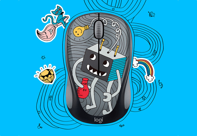 мыши Logitech Doodle Collection