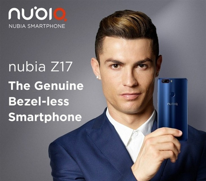 ZTE и Криштиану Роналду представили смартфон Nubia Z17 на Snapdragon 835 фото