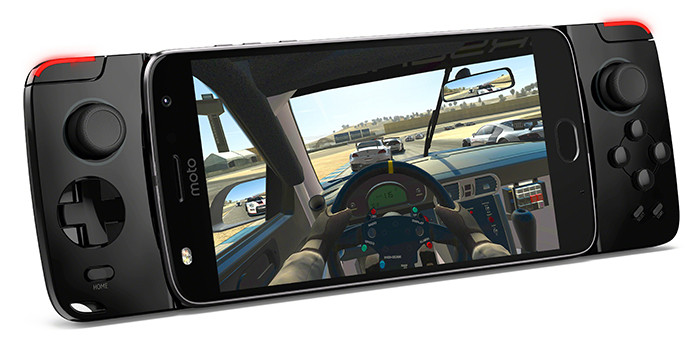 Смартфон Moto Z2 Play с AMOLED-экраном может превращаться в игровую консоль