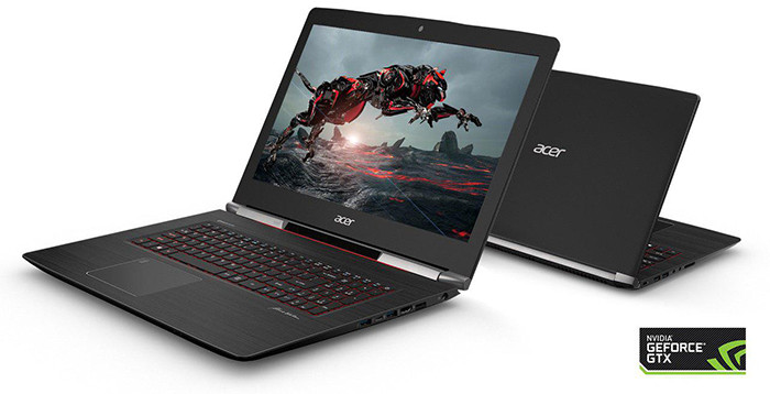 В России начались продажи игровых ноутбуков Acer Aspire V Nitro с 4K-экранами