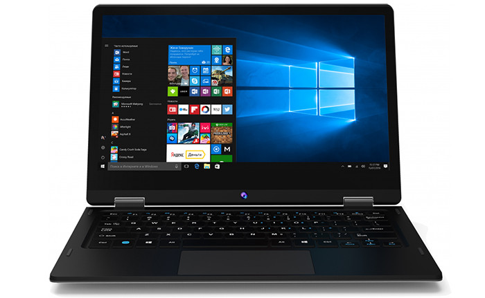 Irbis NB116: металлический ноутбук-трансформер с углом разворота в 360 градусов