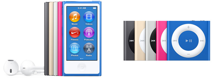 Apple уничтожила плееры iPod Shuffle и Nano фото
