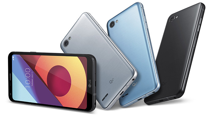 LG представляет смартфоны Q6 – средний класс, экраны 18:9 и Android 7.1 Nougat