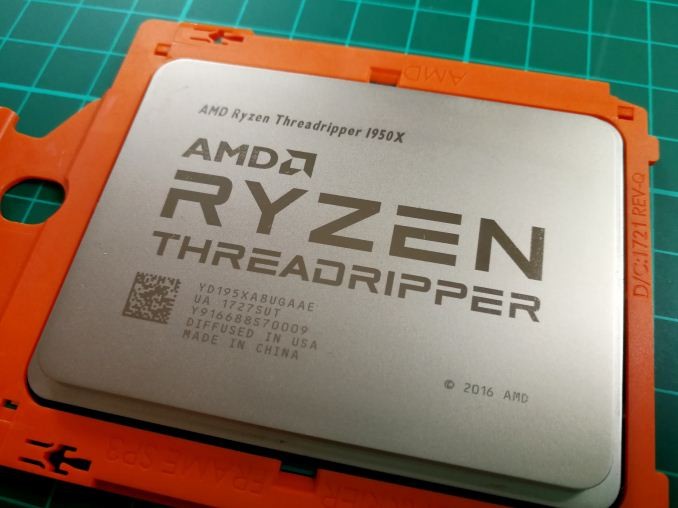 Начались продажи мощных десктопных процессоров AMD Ryzen Threadripper с 16 и 12 ядрами