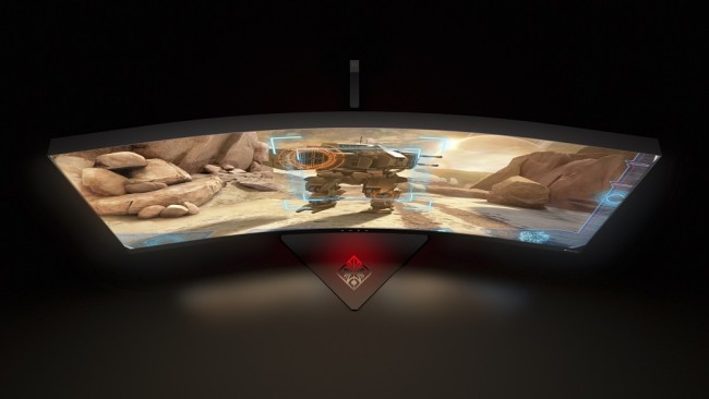 изогнутые мониторы HP