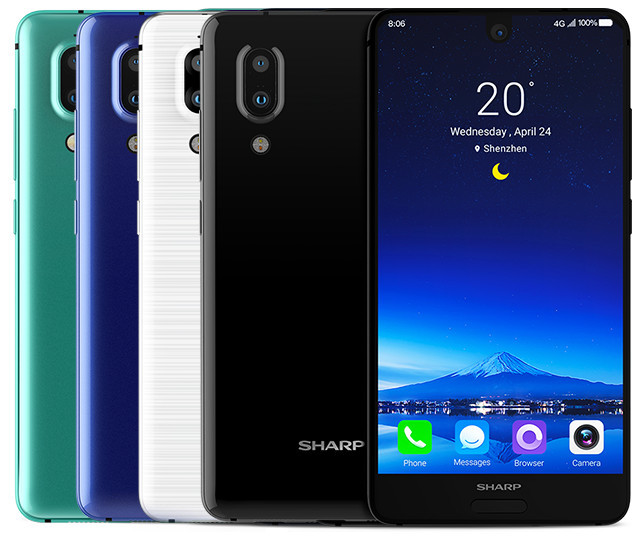 Sharp Aquos S2: японско-китайский смартфон с безрамочным экраном и двойной задней камерой
