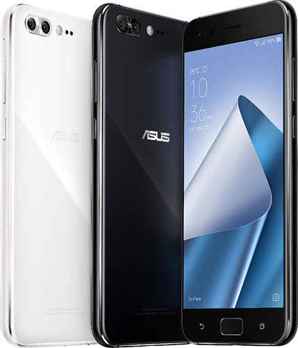Представлены смартфоны ASUS ZenFone 4 и 4 Pro в стеклянных корпусах и с двойными задними камерами