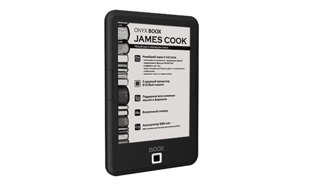Onyx Boox James Cook: бюджетный 6-дюймовый ридер с экраном E Ink Carta
