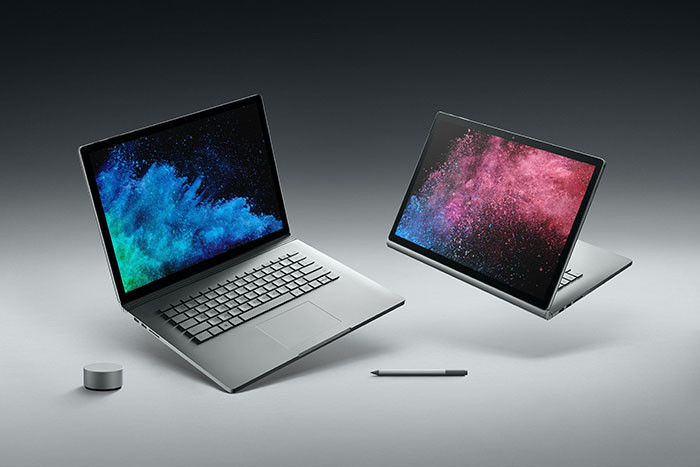 Microsoft представляет дорогие и технологичные ноутбуки-трансформеры Surface Book 2