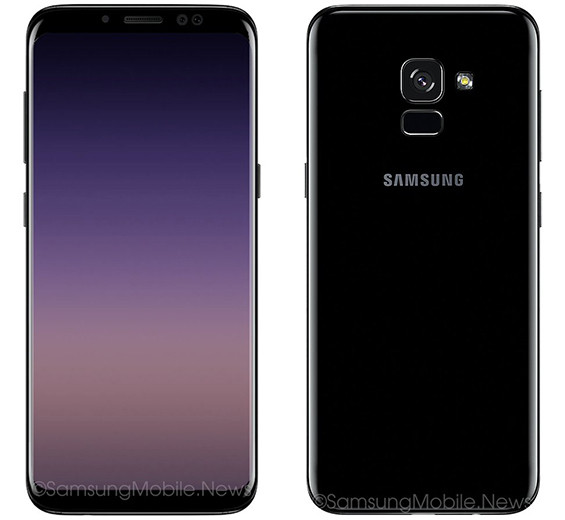 Смартфоны среднего класса Samsung Galaxy A 2018 получат безрамочные экраны и корпуса в стиле Galaxy S8