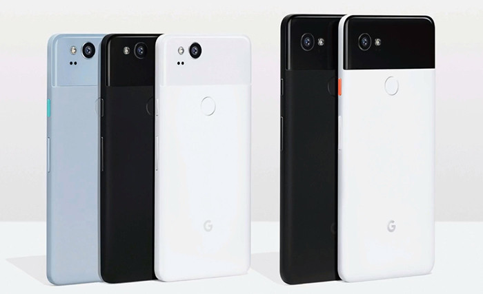 Google представляет смартфоны Pixel 2 с OLED-экранами и чувствительными корпусами