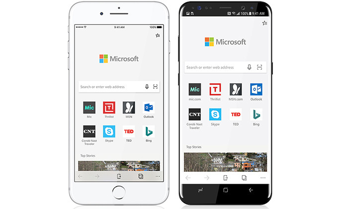 Браузер Microsoft Edge выпустят для iOS и Android 
