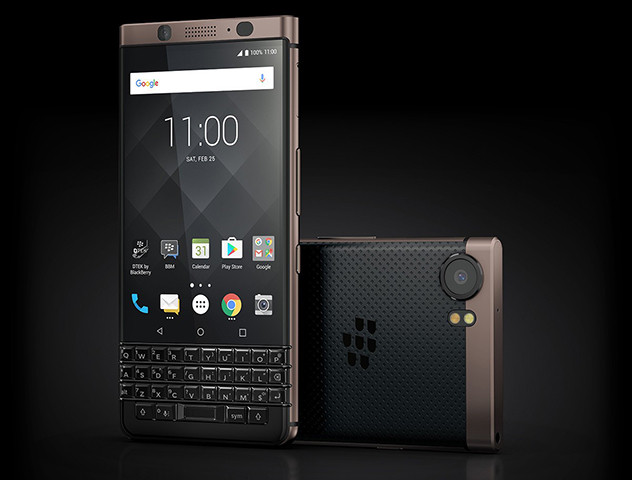 CES 2018. BlackBerry представляет бронзовую версию KeyONE и обещает два новых смартфона