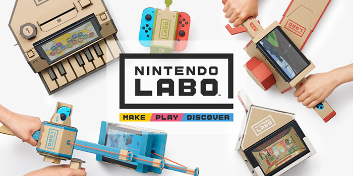 Nintendo занялась производством умных картонных конструкторов