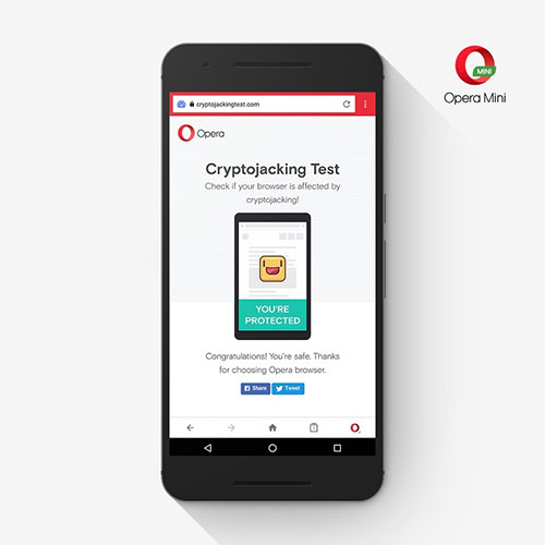 Браузеры Opera защитят смартфоны от скрытого майнинга криптовалюты и продлят время работы от батареи 