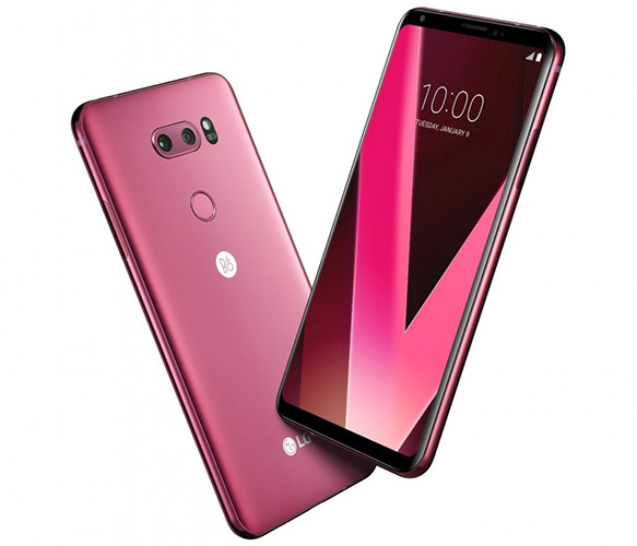 CES 2018. Анонсирована кроваво-розовая версия смартфона LG V30