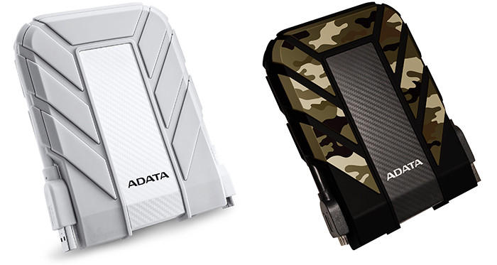 Внешние винчестеры AData HD710M Pro и HD710A Pro не боятся погружений в воду и бросков на асфальт 