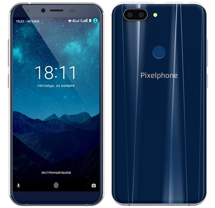 В Россию приехал смартфон Pixelphone M1 с двойной камерой, безрамочным экраном и необычным корпусом. И он стоит менее 7 тысяч рублей картинка В Россию приехал смартфон Pixelphone M1 с двойной камерой, безрамочным экраном и необычным корпусом. И он стоит менее 7 тысяч рублей