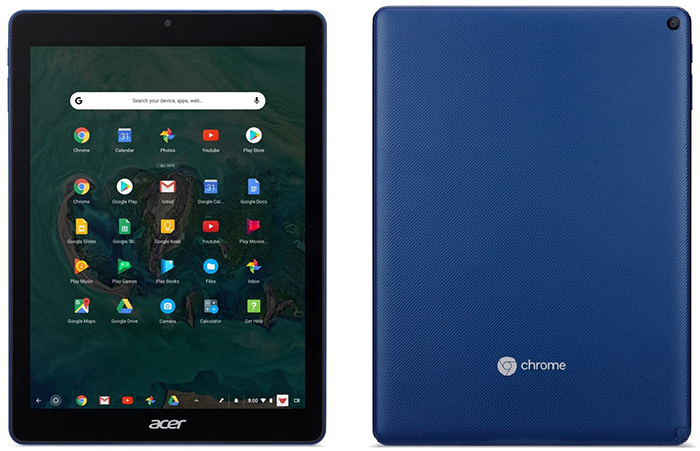 Acer представила Chromebook Tab 10. Это первый в мире серийный планшетный ПК на базе Chrome OS