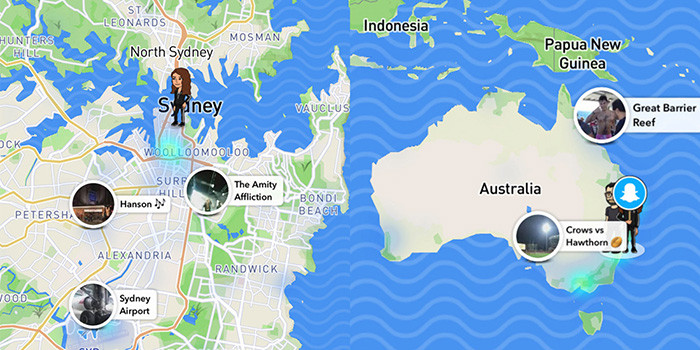 Snapchat покажет, где и как ваши друзья отдыхают без вас