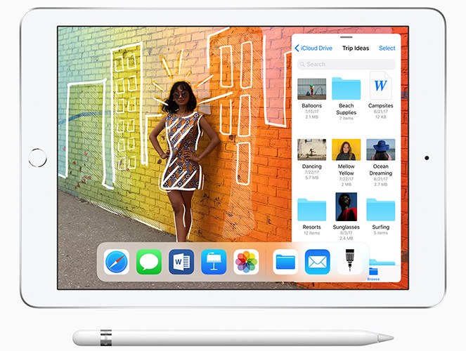 Apple анонсировала новый самый дешевый iPad. Он оснащен 9,7-дюймовым экраном и поддерживает Apple Pencil 