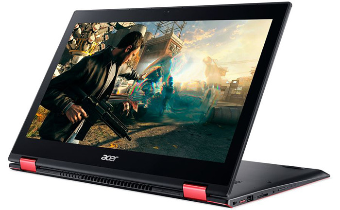 В Россию приехал ультрабук-трансформер Acer Nitro 5 Spin с мощной видеокартой и сенсорным экраном картинка В Россию приехал ультрабук-трансформер Acer Nitro 5 Spin с GeForce GTX 1050 и сенсорным экраном