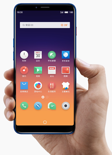 Meizu представила смартфон E3 с чипсетом Qualcomm, экраном 18:9 и оптическим зумом