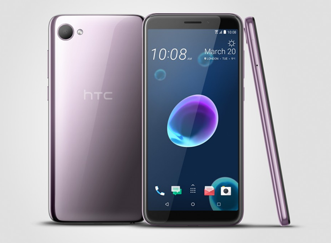 Бюджетные смартфоны HTC Desire 12 и Desire 12+ оснастили безрамочными экранами 