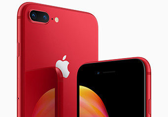 Apple анонсировала красные версии iPhone 8 и iPhone 8 Plus