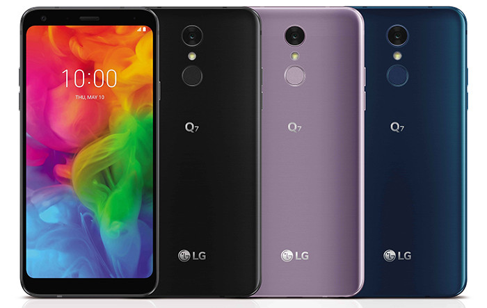 Смартфоны среднего класса LG Q7 получили экраны 18:9, металлические корпуса и защиту от ударов и воды