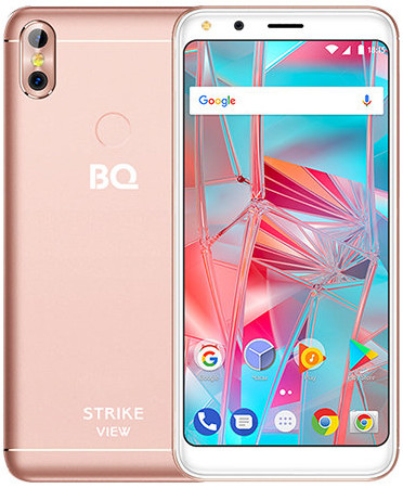 Смартфон BQ 5301 Strike View за 4990 рублей получил сдвоенную камеру, экран 18:9 и сканер отпечатков пальцев