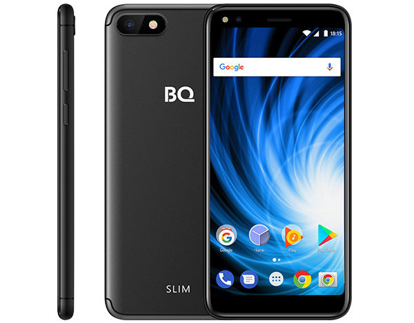 Бюджетный смартфон BQ 5701L Slim получил ультраяркий экран формата 18:9
