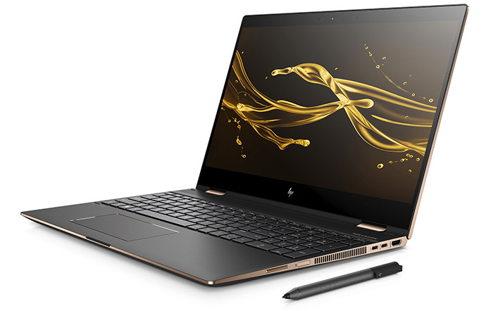Начинаются российские продажи мощного ноутбука-трансформера HP Spectre x360 15 с «гибридным» процессором Intel Core i7