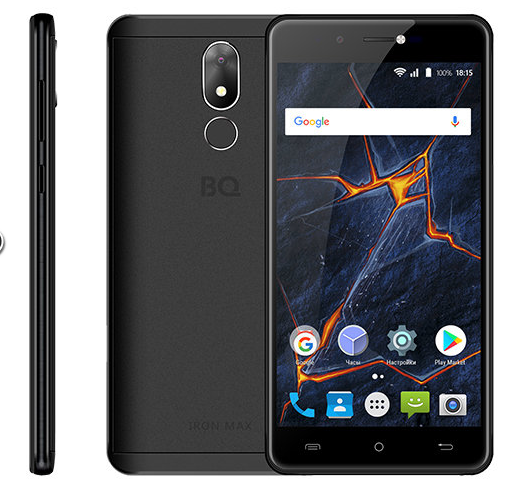 Начались продажи бюджетного металлического смартфона BQ-5507L Iron Max
