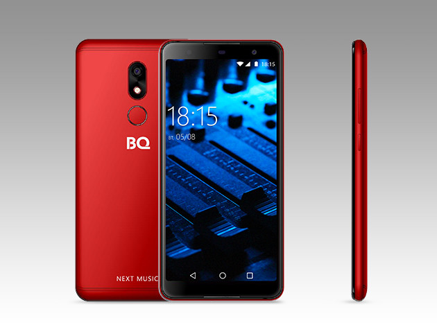 Бюджетный смартфон BQ 5707G Next Music получил стереодинамики, экран 18:9 и Android 8.1 Oreo 
