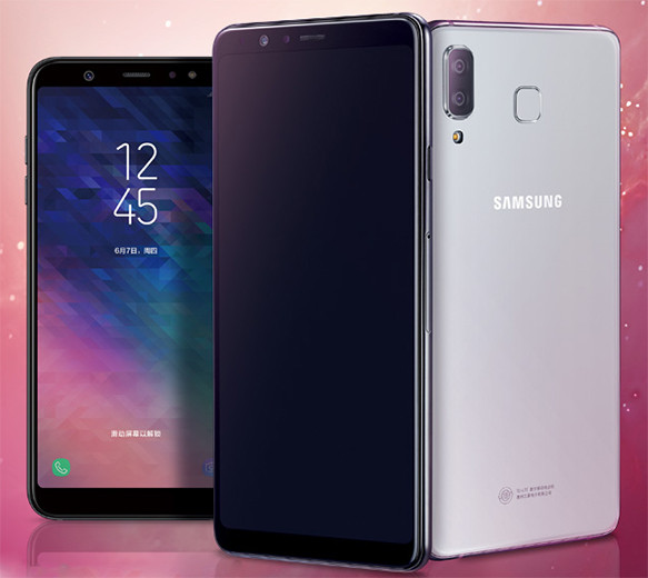 Samsung анонсировала смартфон Galaxy A9 Star с необычным для себя дизайном