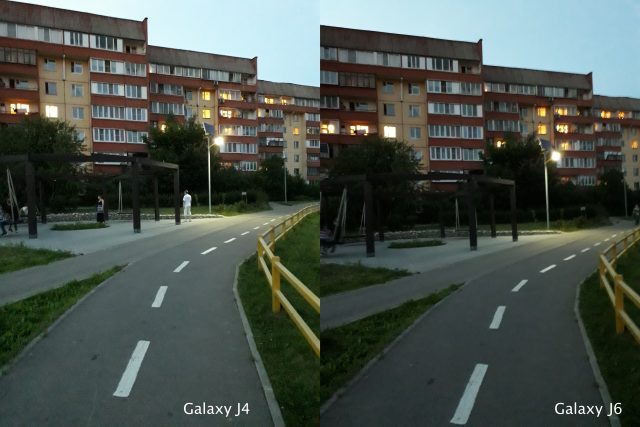 Samsung Galaxy J4 и Samsung Galaxy J6 сравнение камер
