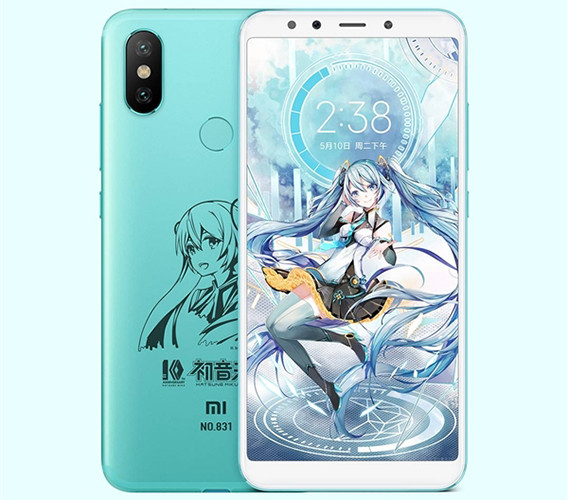 Xiaomi посвятит спецверсию смартфона Mi 6X японской виртуальной певице 